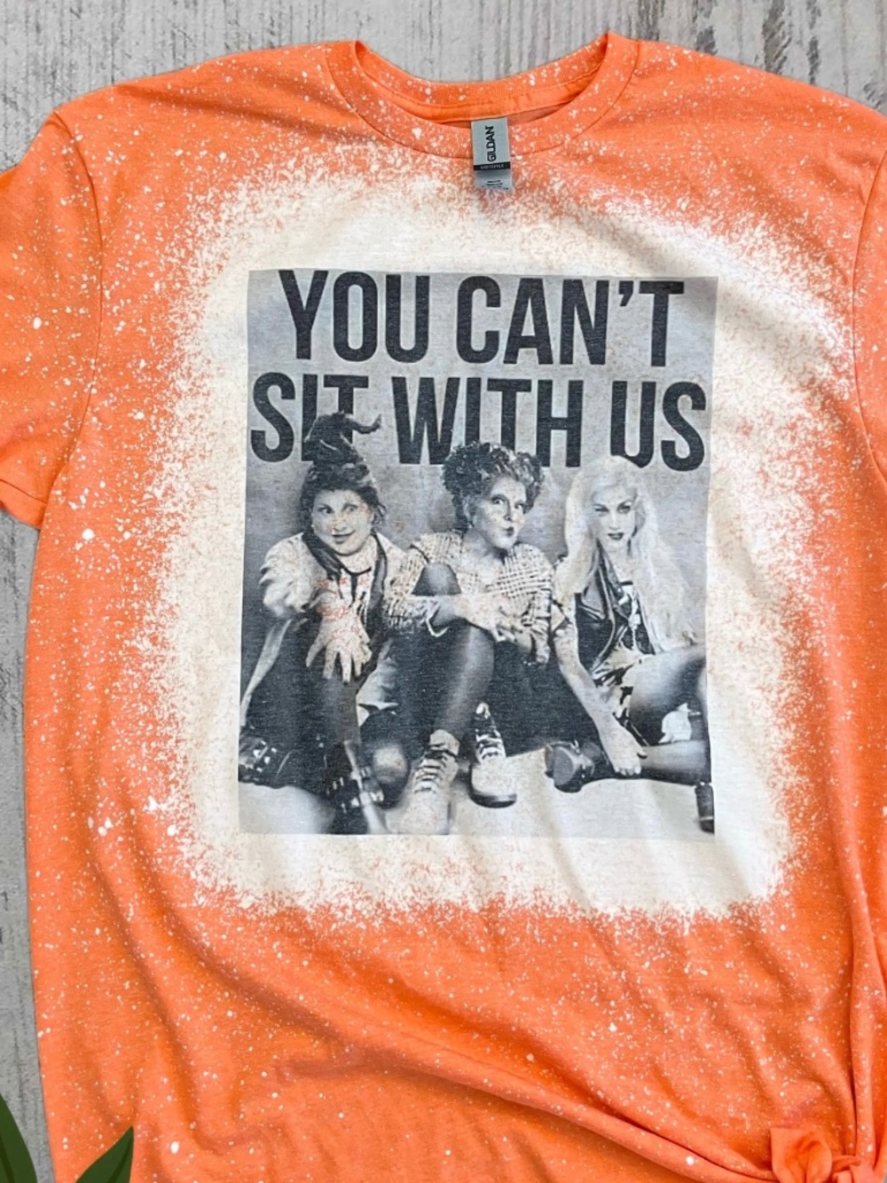 Hocus Pocus “You Can’t Sit With Us” Halloween Round Neck Short Sleeve T-Shirt